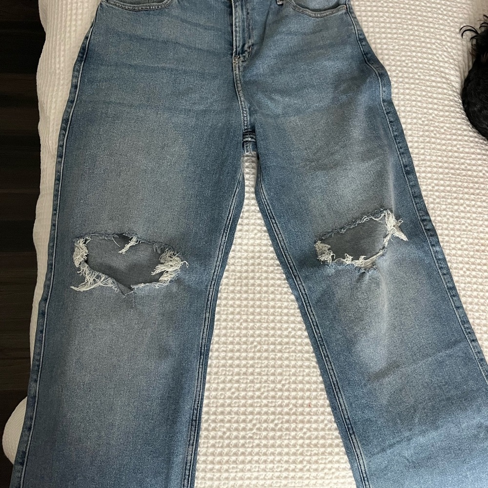 Hollister Light Blue High Rise Jeans